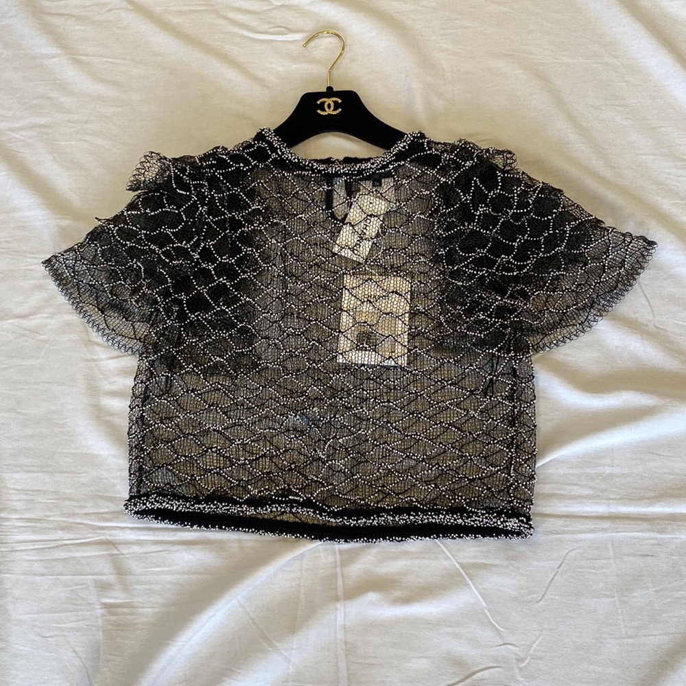 Chanel beaded top